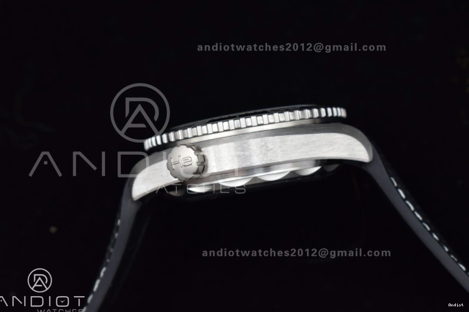 Rubber A8900 Planet Black Edition Ocean on VSF Strap 1:1 Best Clone Dial Super Bezel Gray SS 43.5mm Gray 0103